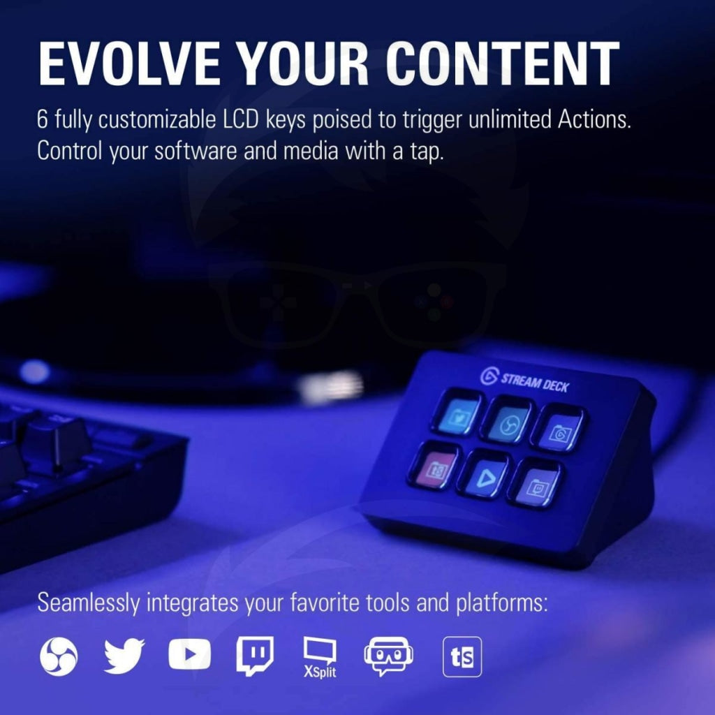 Elgato Stream Deck Mini 6 LCD Keys Elgato Stream Deck Mini 6 LCD Keys